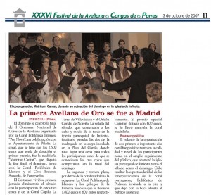 Premio Avellana de Oro